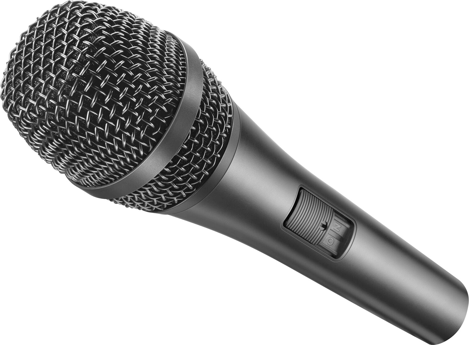 Metal‑Body Dynamic Vocal Microphone with Mute Switch for Stage & Podcast